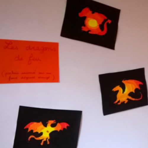 dragon de feu